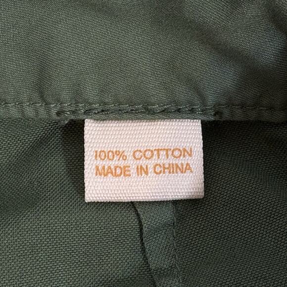 J Crew Weathered Olive Green City Fit Broken In Chino Classic Twill Shorts Sz 10 - Picture 10 of 11